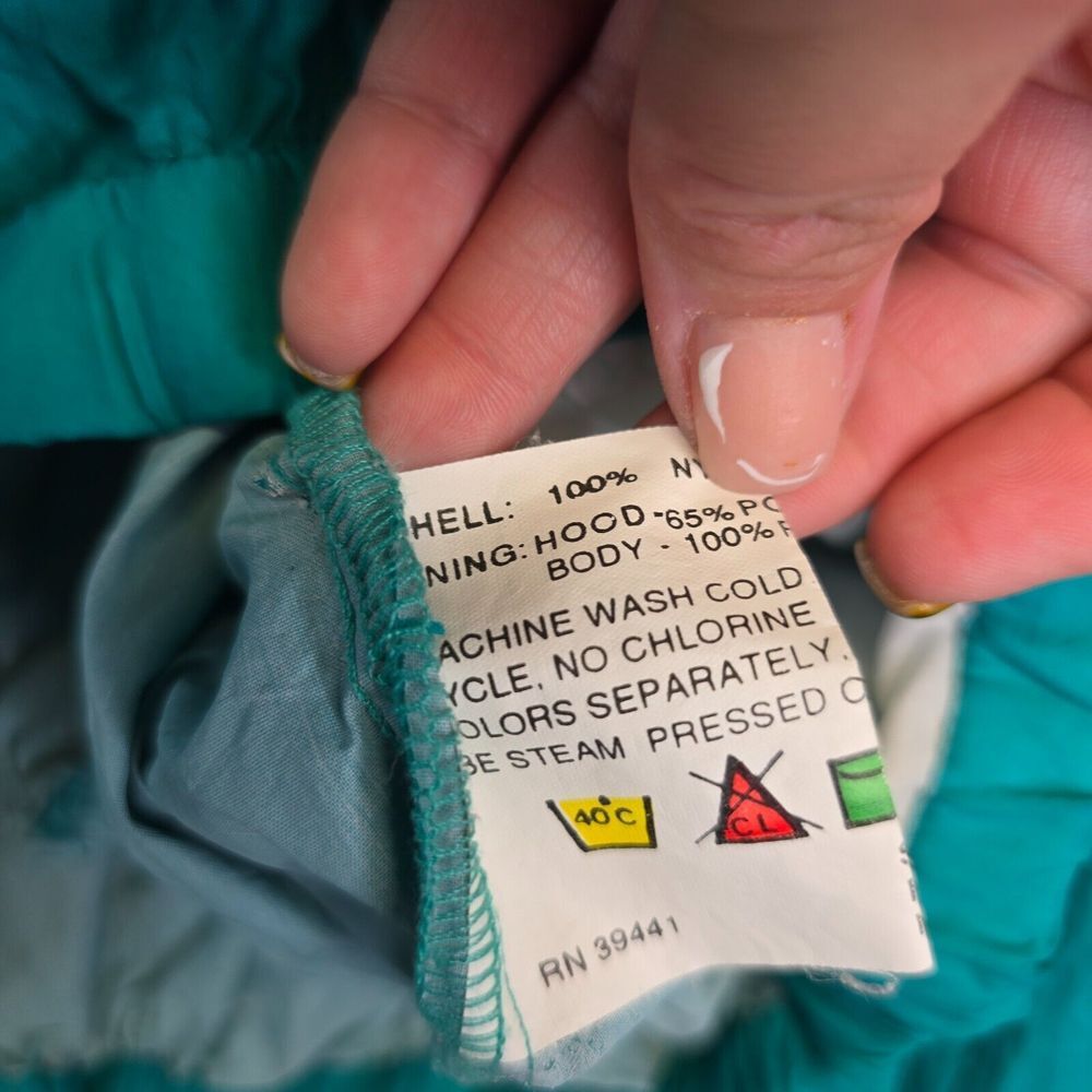 Vintage Pacific Trail Anorak Jacket Men's XL Green Retro Windbreaker '90s READ - Picture 15 of 16